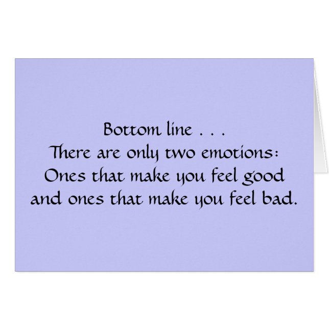 Zwei Gefühle (Vorderseite (Horizontal))