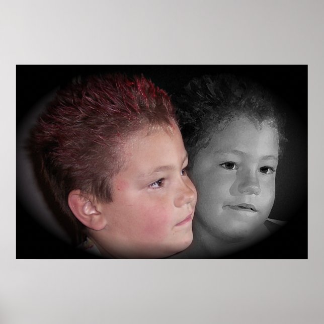 Zwei gegenübergestellt poster (Vorne)