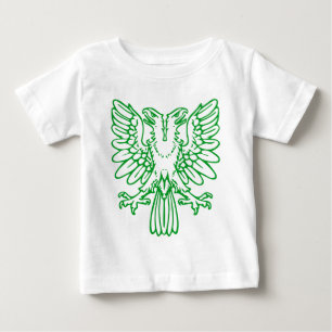 Zwei gehärtete Adler - grüne Gras Baby T-shirt