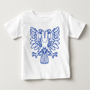 Zwei geheuerte Adler - Navy Blue Baby T-shirt
