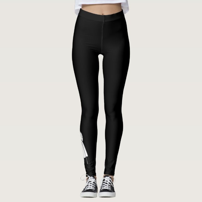 Zwei-Geist-Flagge Leggings (Vorderseite)