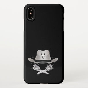 Zwei gekreuzte Gewehre und Hut iPhone Hülle