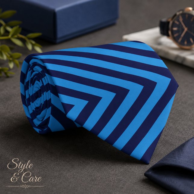Zwei gemischte farbgestreifte formale Krawatte (Two Mixed Color Striped Formal Tie)