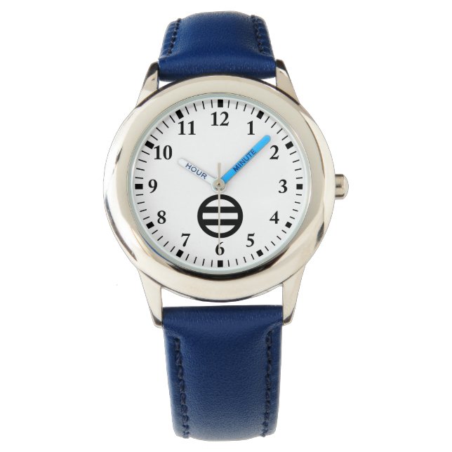 zwei gerundet armbanduhr (Vorderseite)