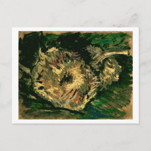 Zwei geschnitten Sonnenblumen, Van Gogh Fine Art Postkarte