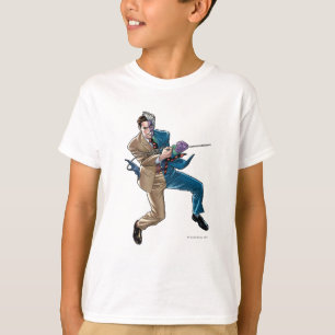 Zwei Gesichter im Seil T-Shirt