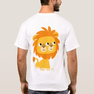 Zwei-Gesichtig, der niedlichste Cartoonlöwe T - T-Shirt