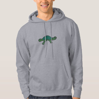 zwei gingen Schildkröte voran Hoodie