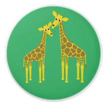 Zwei Giraffen