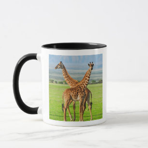 Zwei Giraffen Tasse
