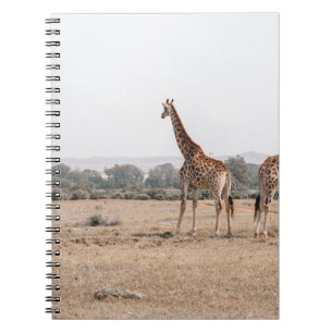 ZWEI GIRAFFES NOTIZBLOCK