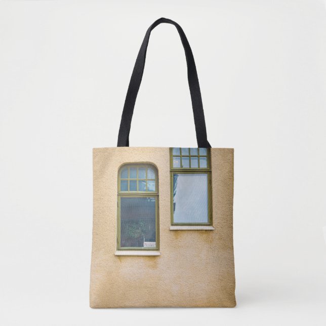 ZWEI GLASFENSTER TASCHE (Vorderseite)