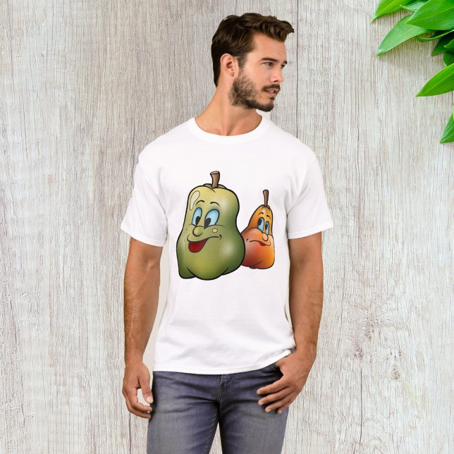 Zwei glückliche Birnen T-Shirt (Von Creator hochgeladen)