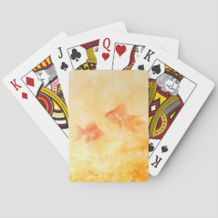 Zwei Goldfish Spielkarten