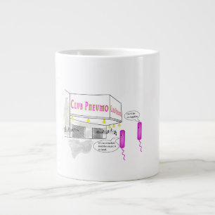 Zwei Gram Negative Rods gehen in eine Bar Jumbo-Tasse