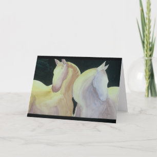 Zwei Greeting Card Karte