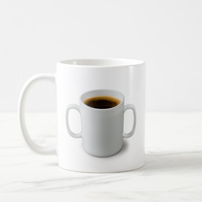 Zwei-Griffe-Tasse Kaffeetasse (Links)