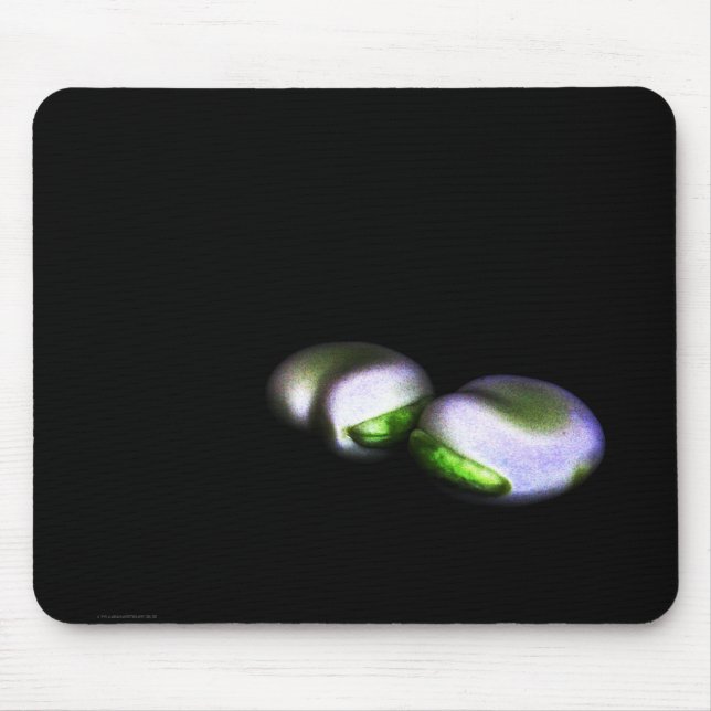 Zwei große Bohnen mpcna Mousepad (Vorne)