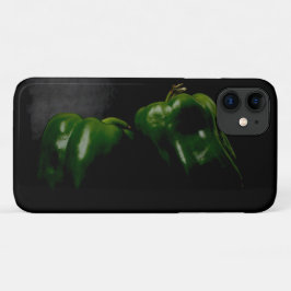 Zwei grüne Paprikaschoten iphcna Case-Mate iPhone Hülle