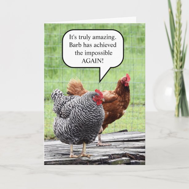 Huhn Geburtstagskarten Zazzle.ch