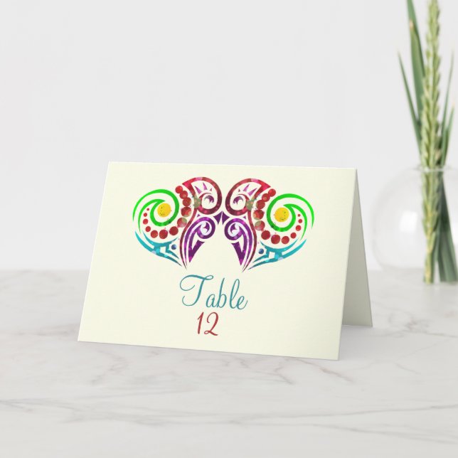 Zwei Herz Hochzeit Dankeskarte (Vorderseite)