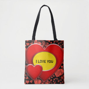 Zwei Herz Rahmen + Ihr Backgr. Ideen Tasche