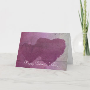 Zwei Herz-Valentinstag-Karte Feiertagskarte