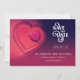 Zwei Herzen, die als eine schlagen (Version 2) Save The Date