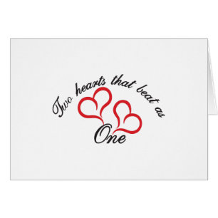 Zwei Herzen, die als eins schlugen