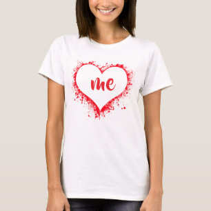 Zwei Herzen, eine Liebe, Küss mich: Paar Ziele T-Shirt
