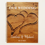 Zwei Herzen im Sand Privatstrand Hochzeit Planer<br><div class="desc">Zwei Herzen in Sand Bride und Groom, Beach Wedding Planer.
Sie können den Text leicht ändern, um ihn zu personalisieren.
Eine tolle Hilfe, um Ihren perfekten Hochzeitstag zu planen.
Wenn Sie Hilfe benötigen, kontaktieren Sie mich.</div>