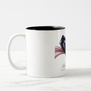Zwei Herzen Romantische Drink-Tasse Zweifarbige Tasse