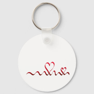 Zwei Herzen Schlüsselanhänger