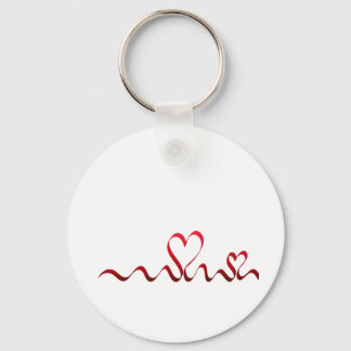 Zwei Herzen Schlüsselanhänger