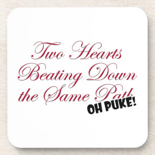 Zwei Herzen Untersetzer