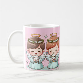 Zwei himmlische Wächter Kaffeetasse