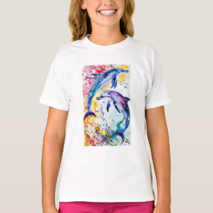 Zwei hübsche Delphine T-Shirt