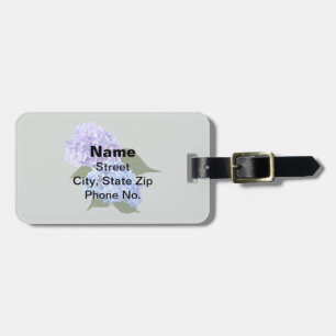 Zwei Hydrangea Lavender und Blau Gepäckanhänger