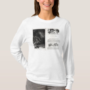 Zwei illustrierte Seiten 'Les Contes T-Shirt