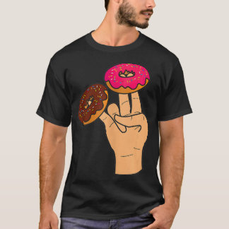 Zwei im rosa im stinkfarbenen Funny Shocker T-Shirt