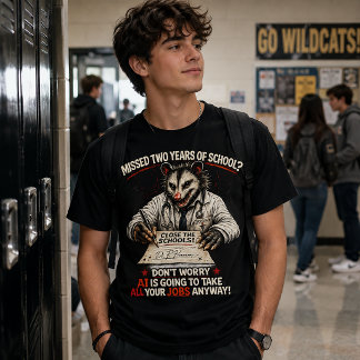 Zwei Jahre Schule verpasst? T-Shirt