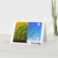 Zwei Jahreszeiten, ein Baum