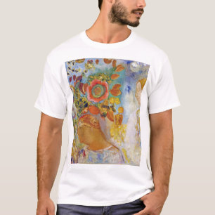 Zwei junge Mädchen unter Blume, Redon T-Shirt