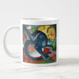 Zwei Katzen, Franz Marc 1912 Jumbo-Tasse