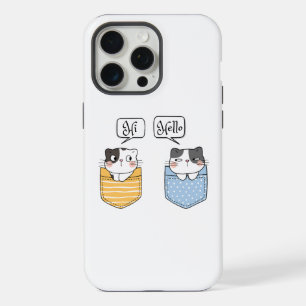 zwei Katzen iPhone 15 Pro Max Hülle