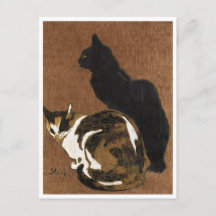 Zwei Katzen Steinlen