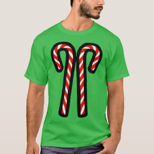 Zwei Kerzenleuchten zu Weihnachten T-Shirt