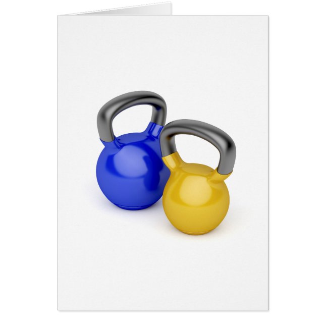 Zwei kettlebells (Vorne)