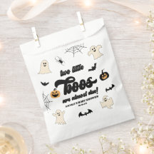 Zwei kleine Boos Twins Halloween Babydusche