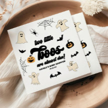 Zwei kleine Boos Twins Halloween Babydusche